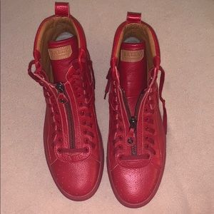 Bally Hekem leather high top sneaker